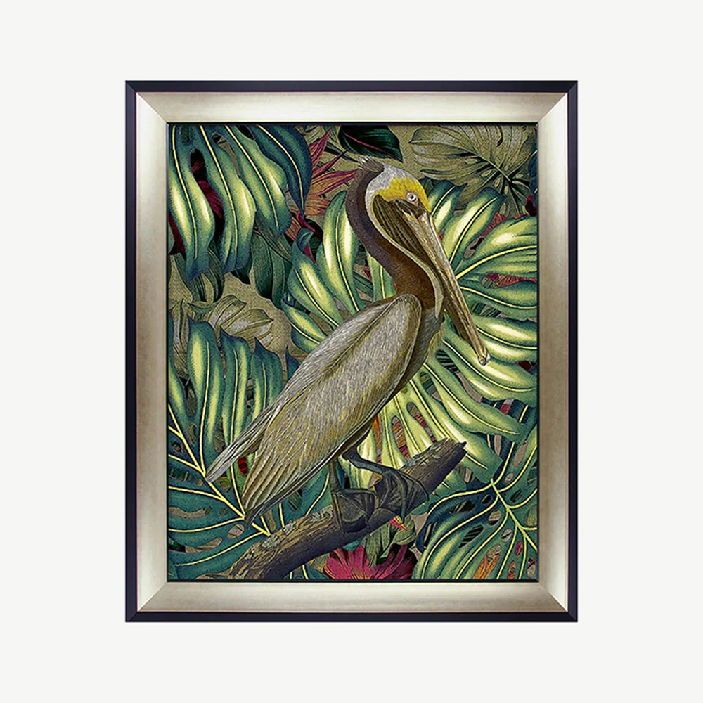 Jungled Water Bird II wall art