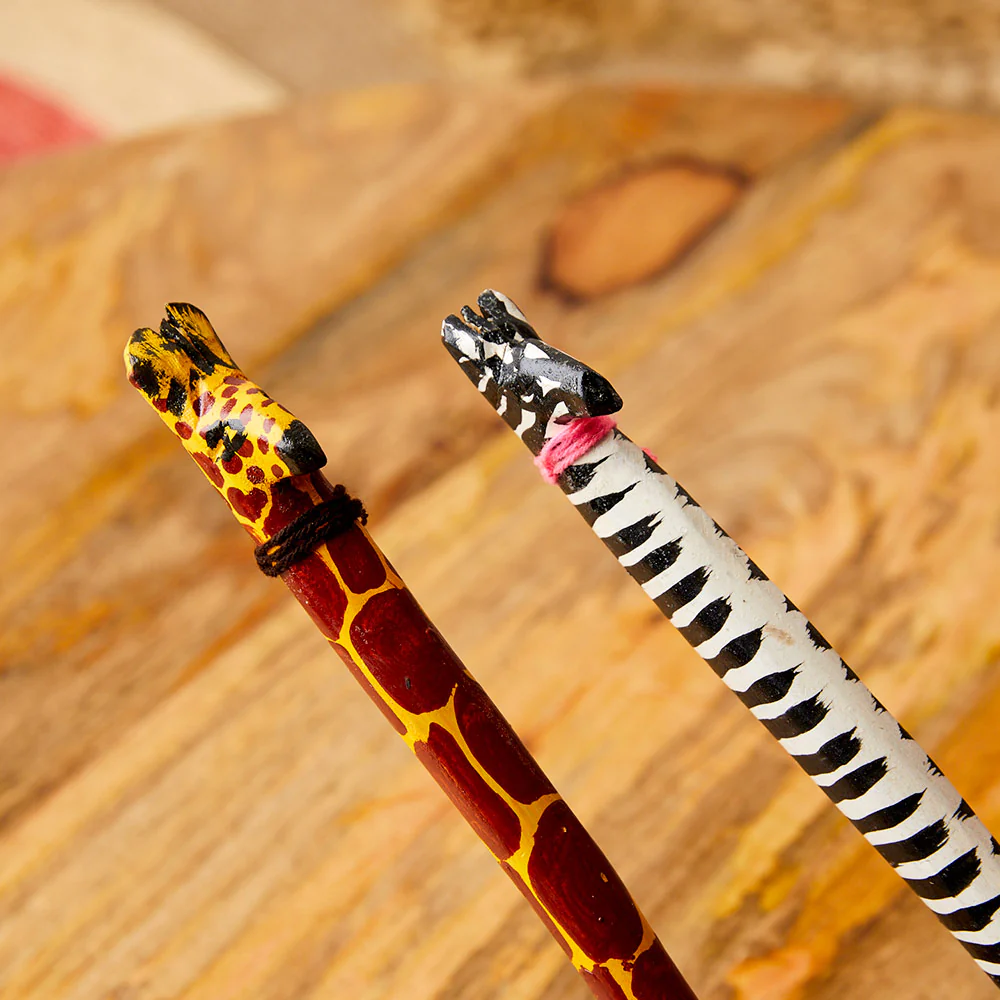 Kenya Giraffe Gourd Shaker - Image 4