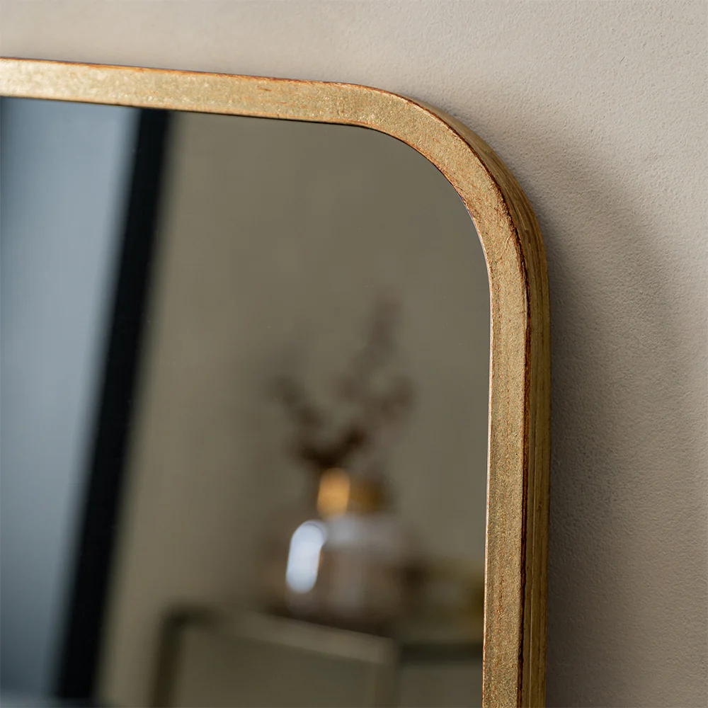 Kurva Gold Leaner Mirror - Image 2