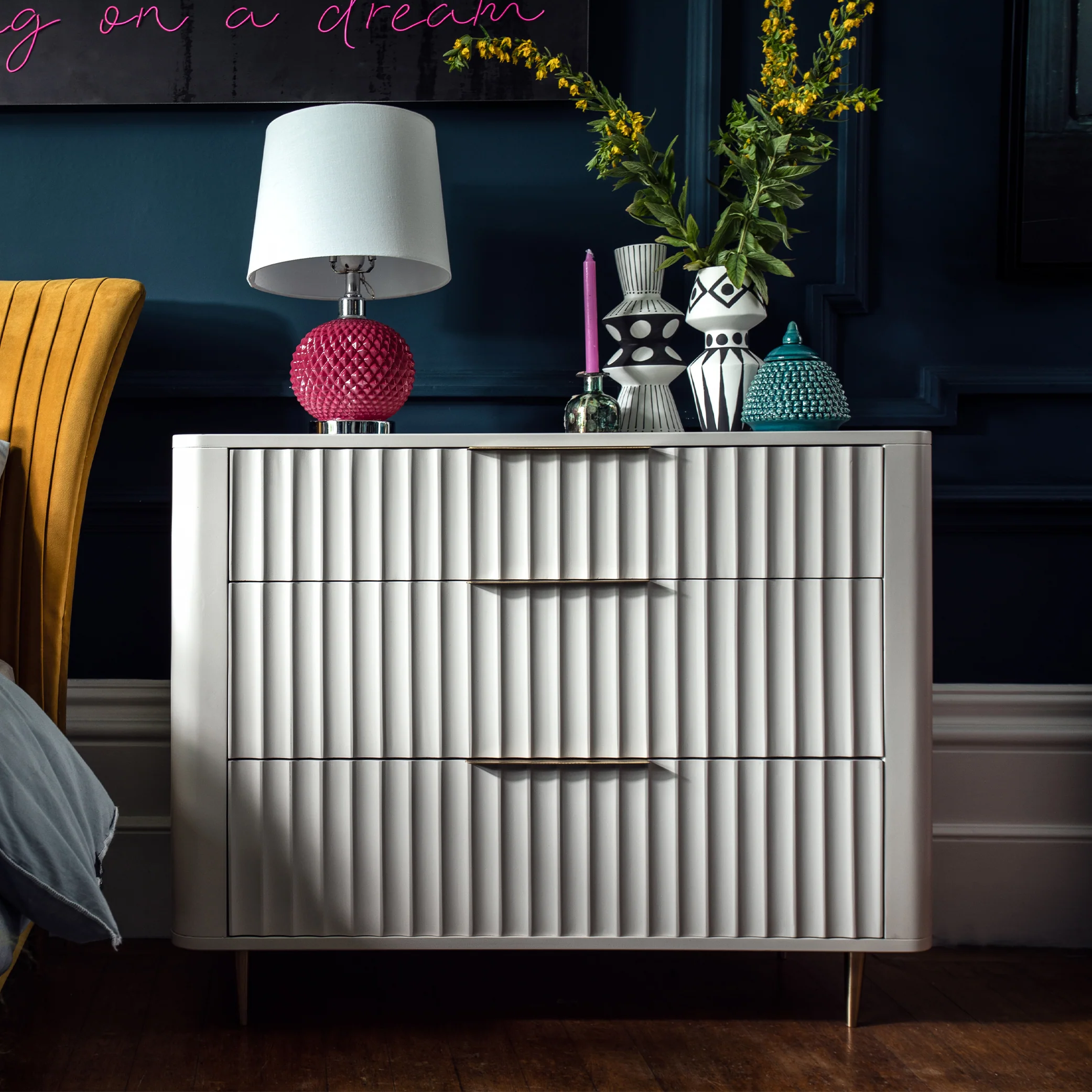 Lily 3 Drawer Chest - Image 2