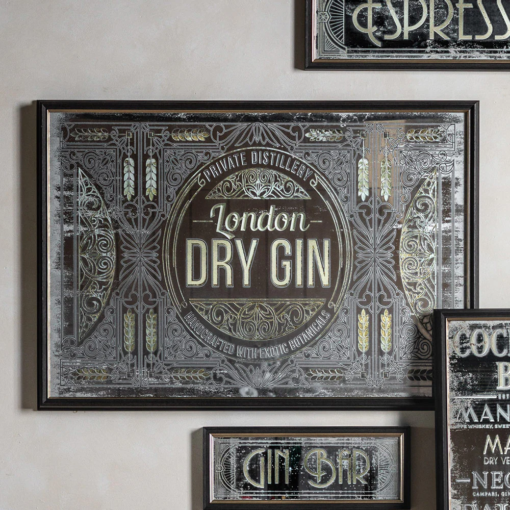 London Dry Gin Mirror