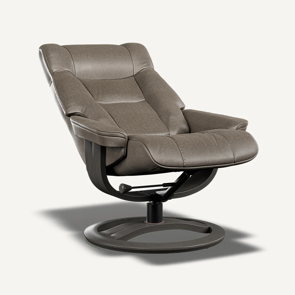 Martha Reclining Chair and Footstool - Image 3