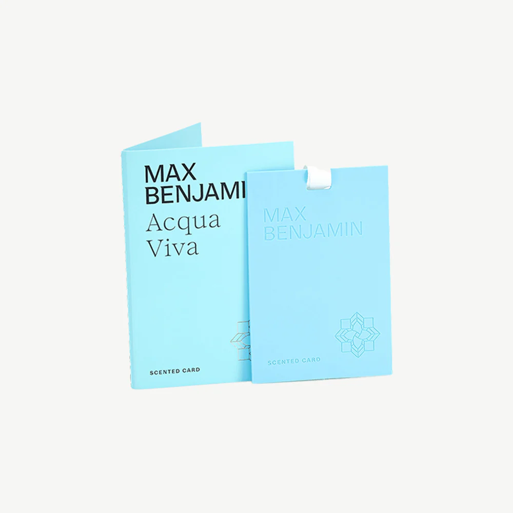 Max Benjamin Acqua Viva Scented Card