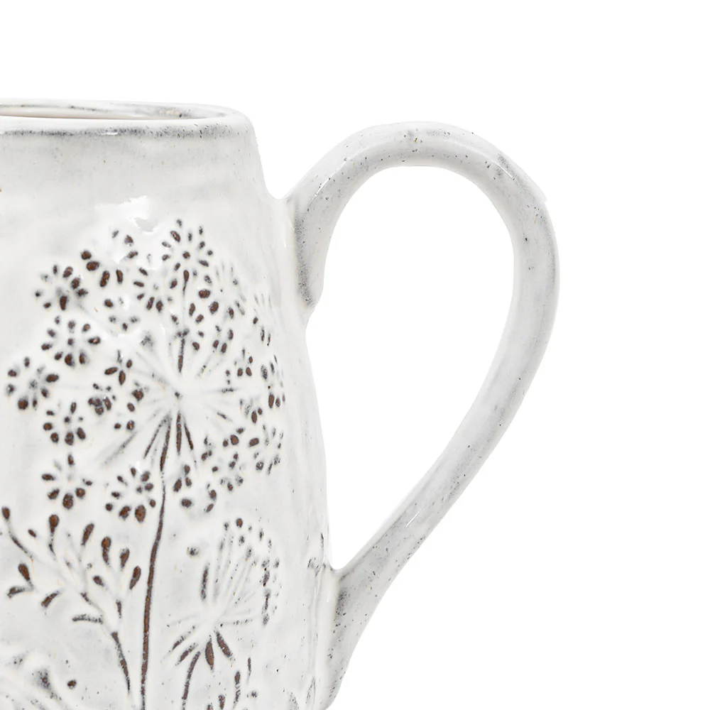 Meadow Embossed Ceramic Jug - Image 22