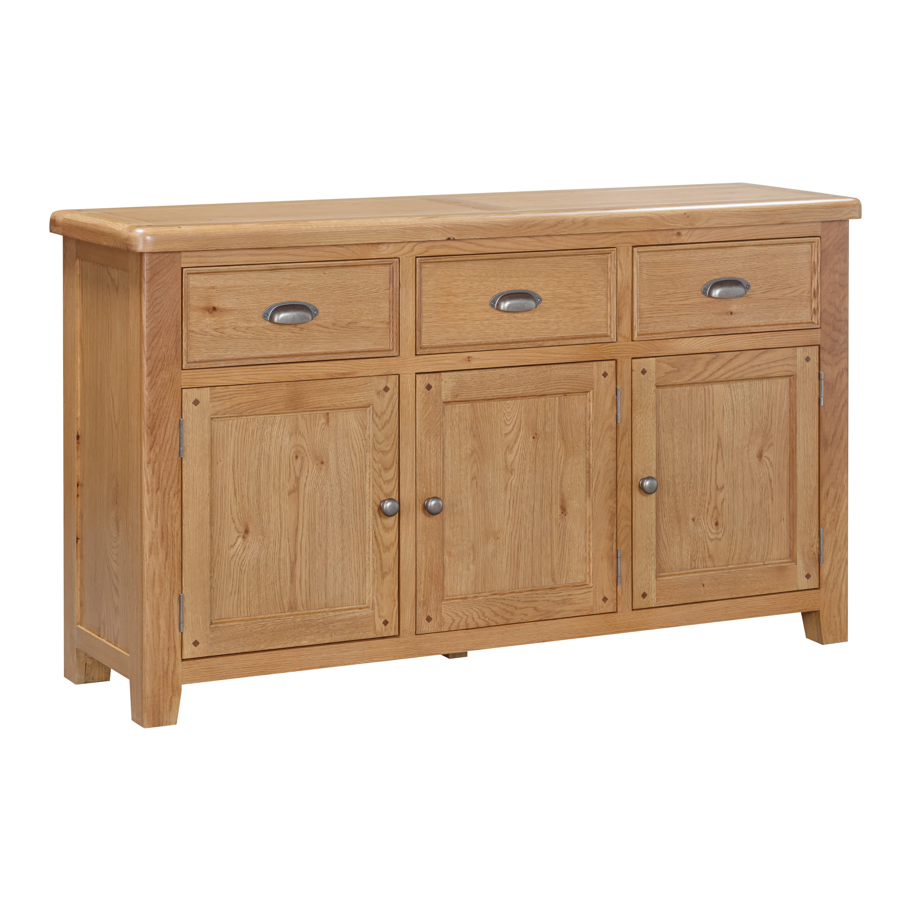 Medway Oak 3 Door Sideboard
