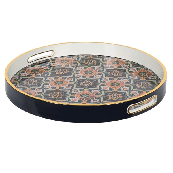 Moroccan Round Tray - Image 4