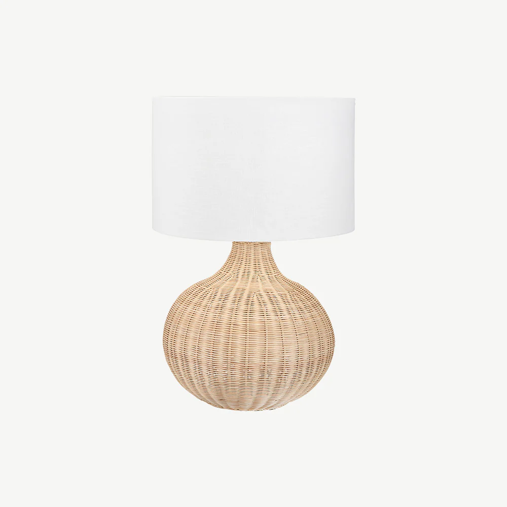 Natural Rattan Table Lamp - Image 2