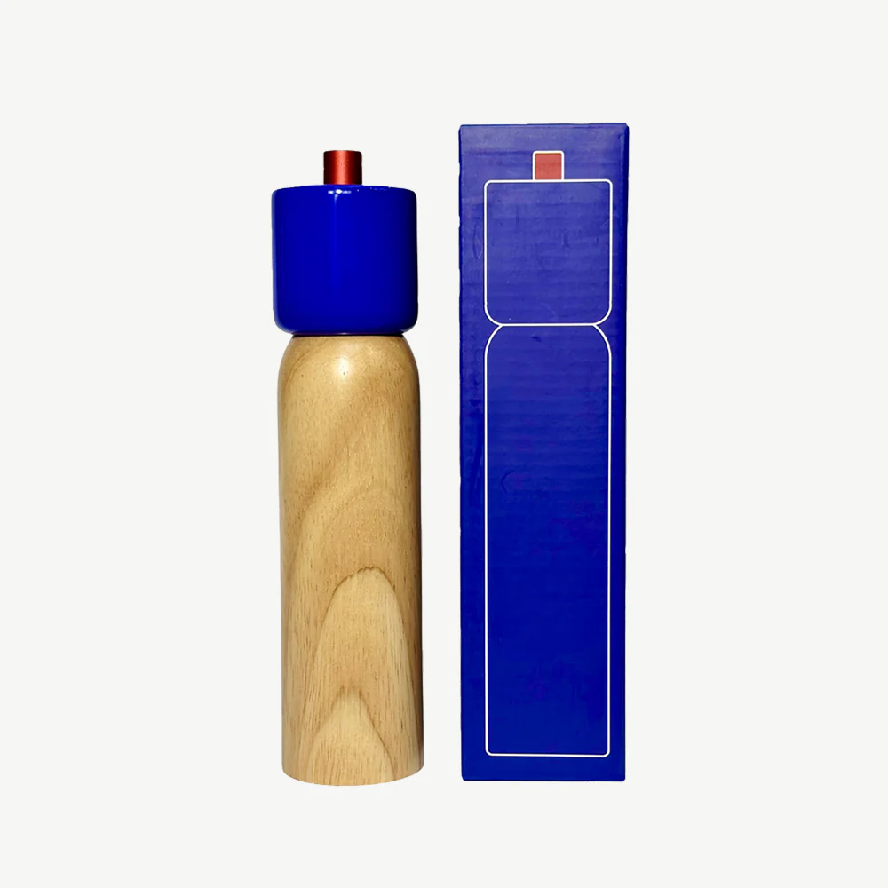Navy & Red Salt & Pepper Grinder -  Individual Piece - Image 6