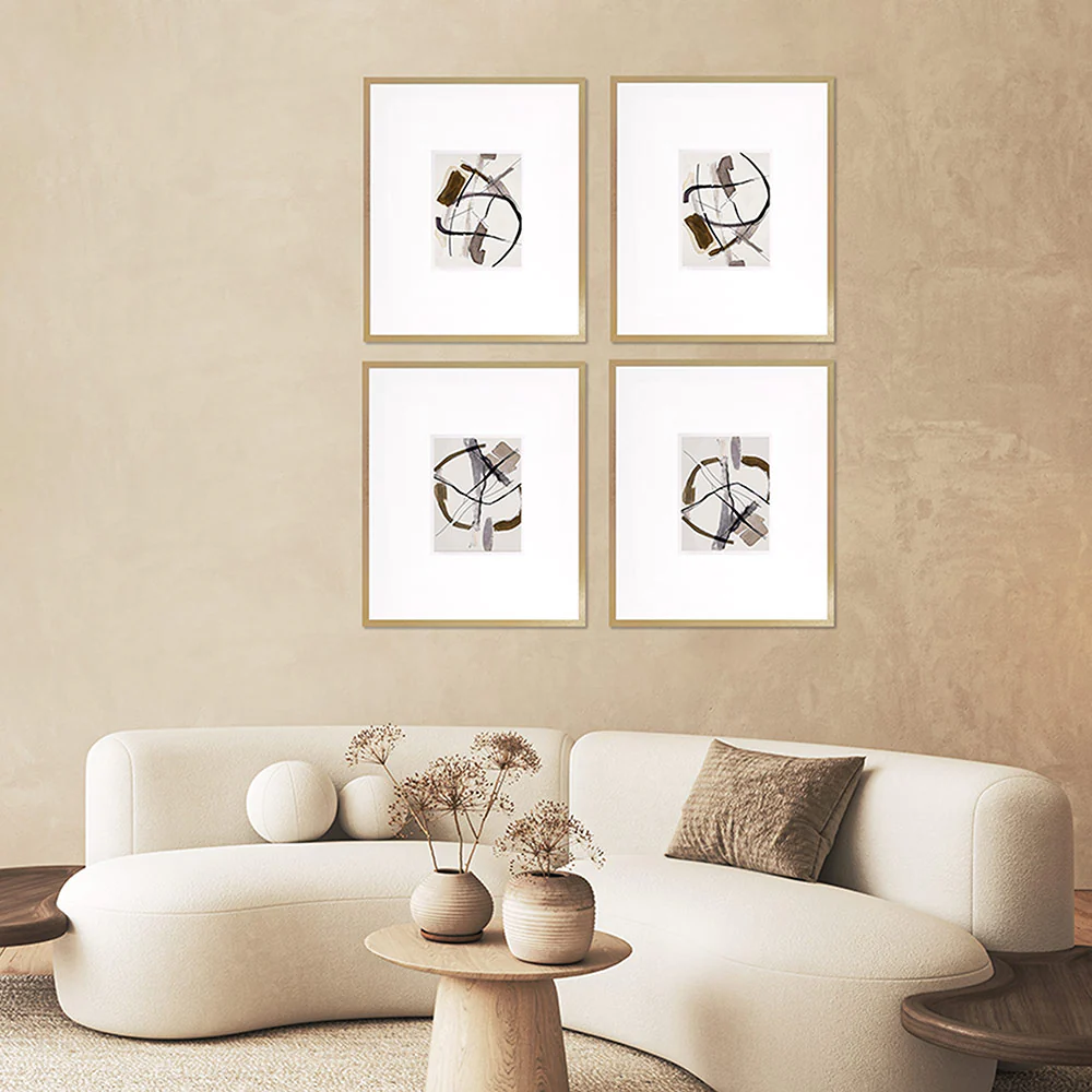 Neutral Lines II Wall Art - Image 2