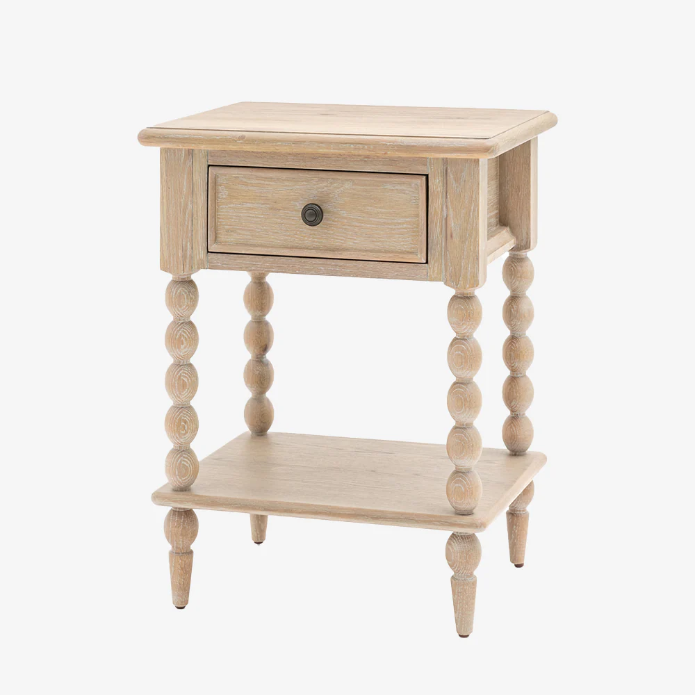 Newbury 1 Drawer Bedside Table - Image 5