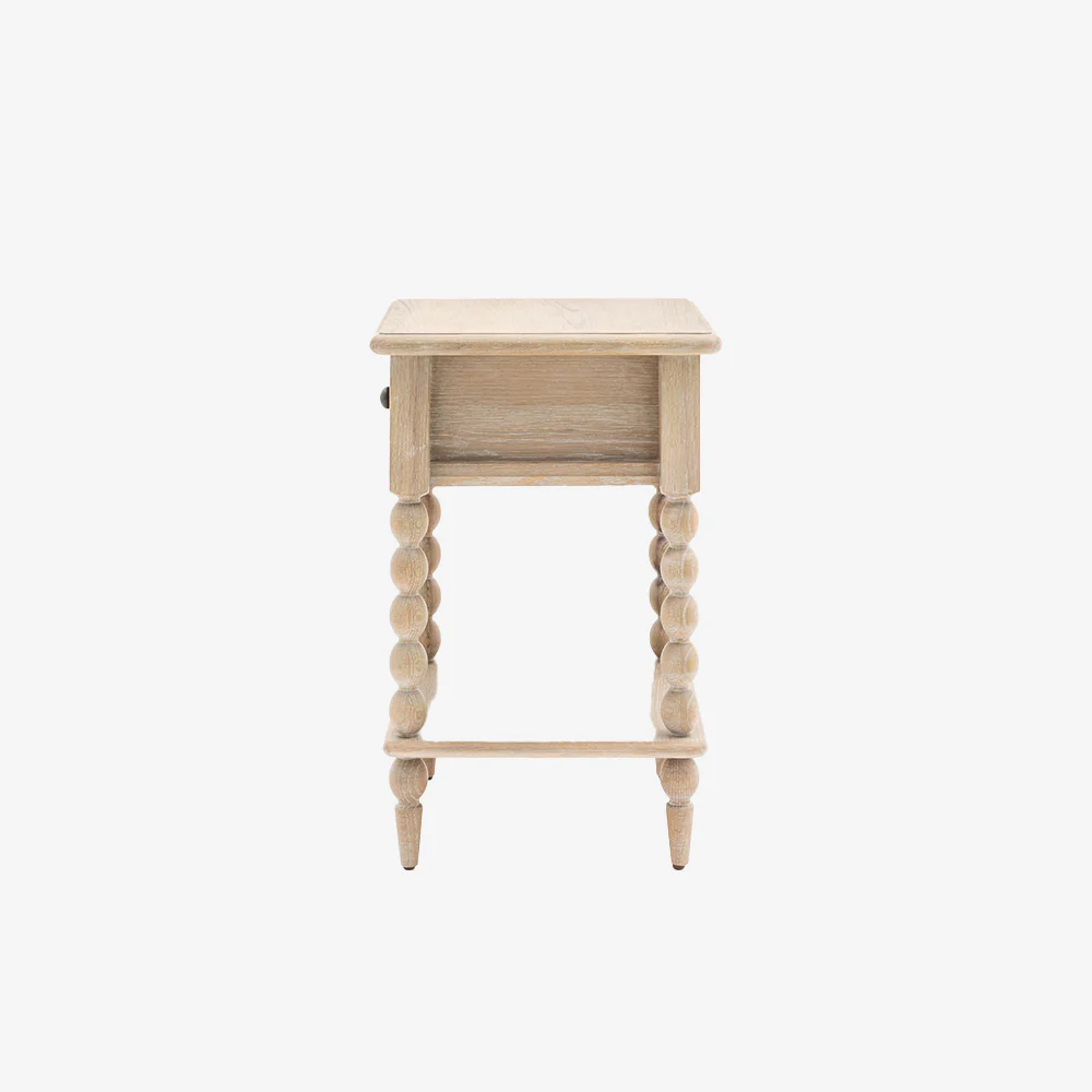 Newbury 1 Drawer Bedside Table - Image 8
