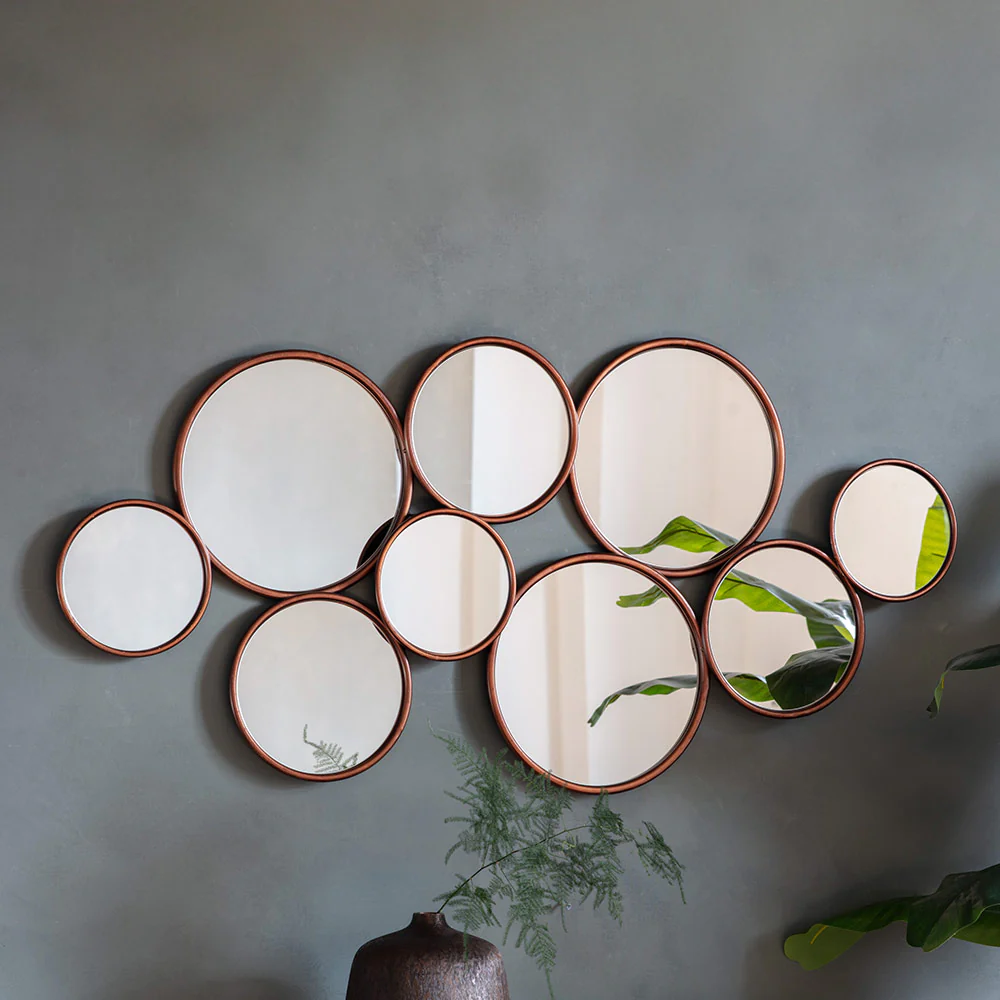 Olden Copper Mirror