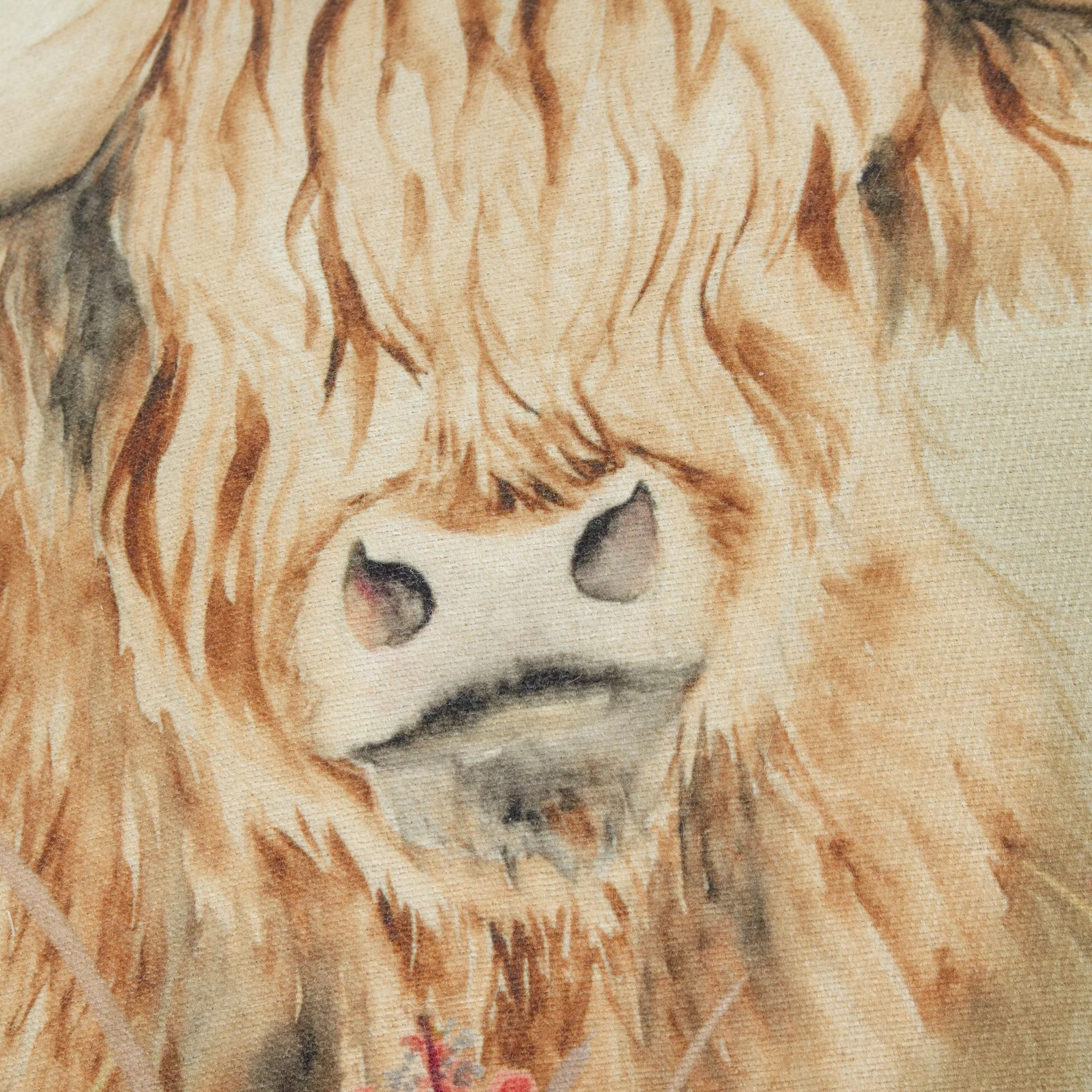 Ontarom Highland Cow Cushion - Image 2