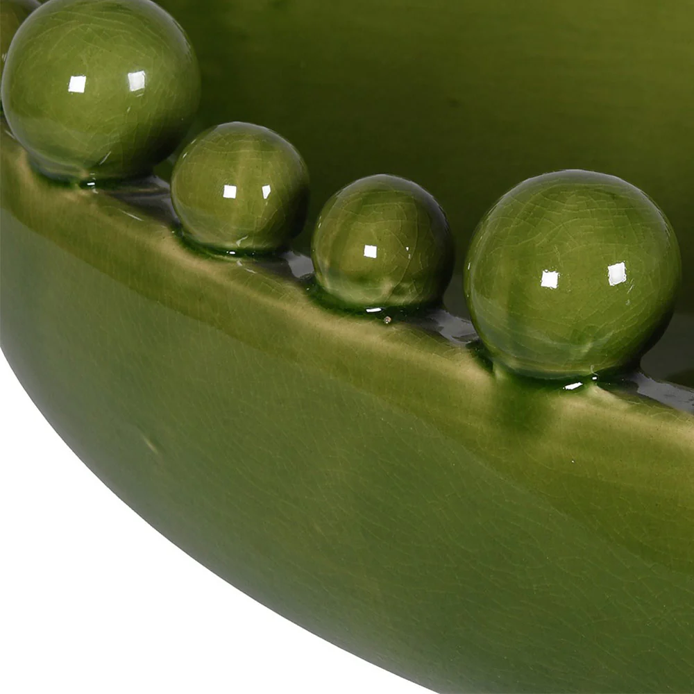 Oval Ceramic Bobble Bowl - Image 6