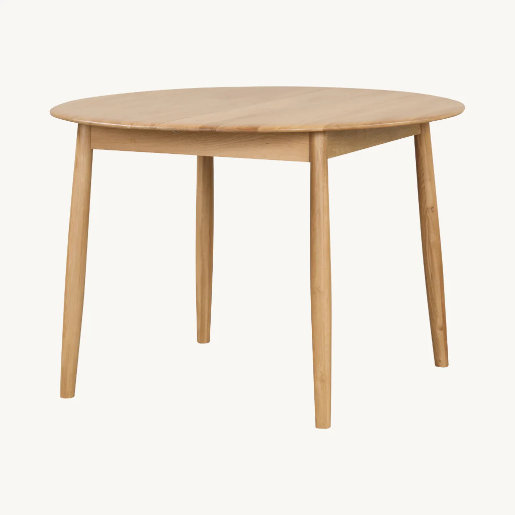Oxie Round 110-140cm Extending Dining Table - Image 3