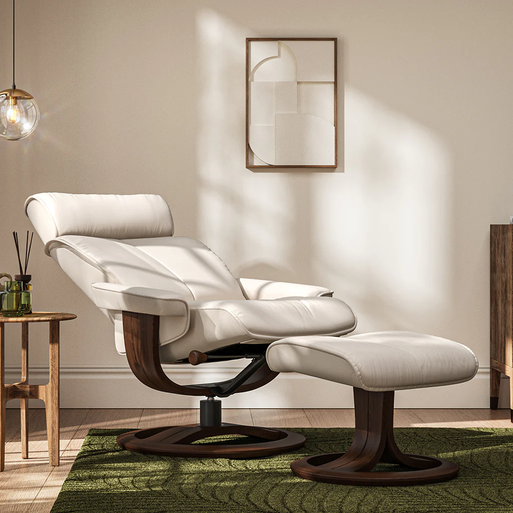 Pheobe Reclining Chair and Footstool - Image 2