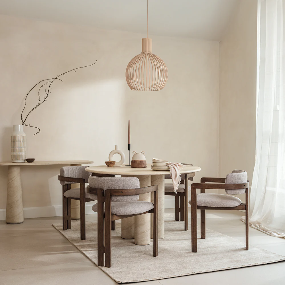 Pompeii 120cm Round Dining Table - Image 6