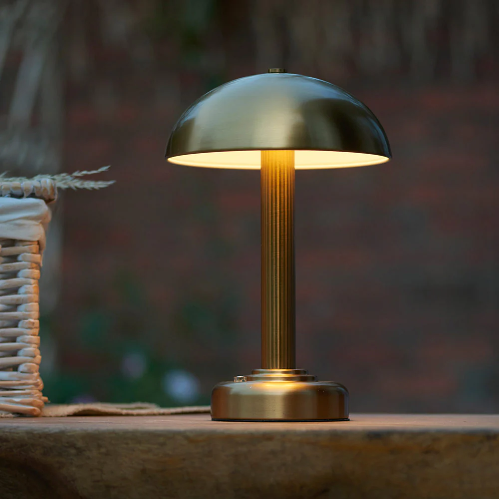 Rechargeable Table Lamp Warm Brass - Image 3
