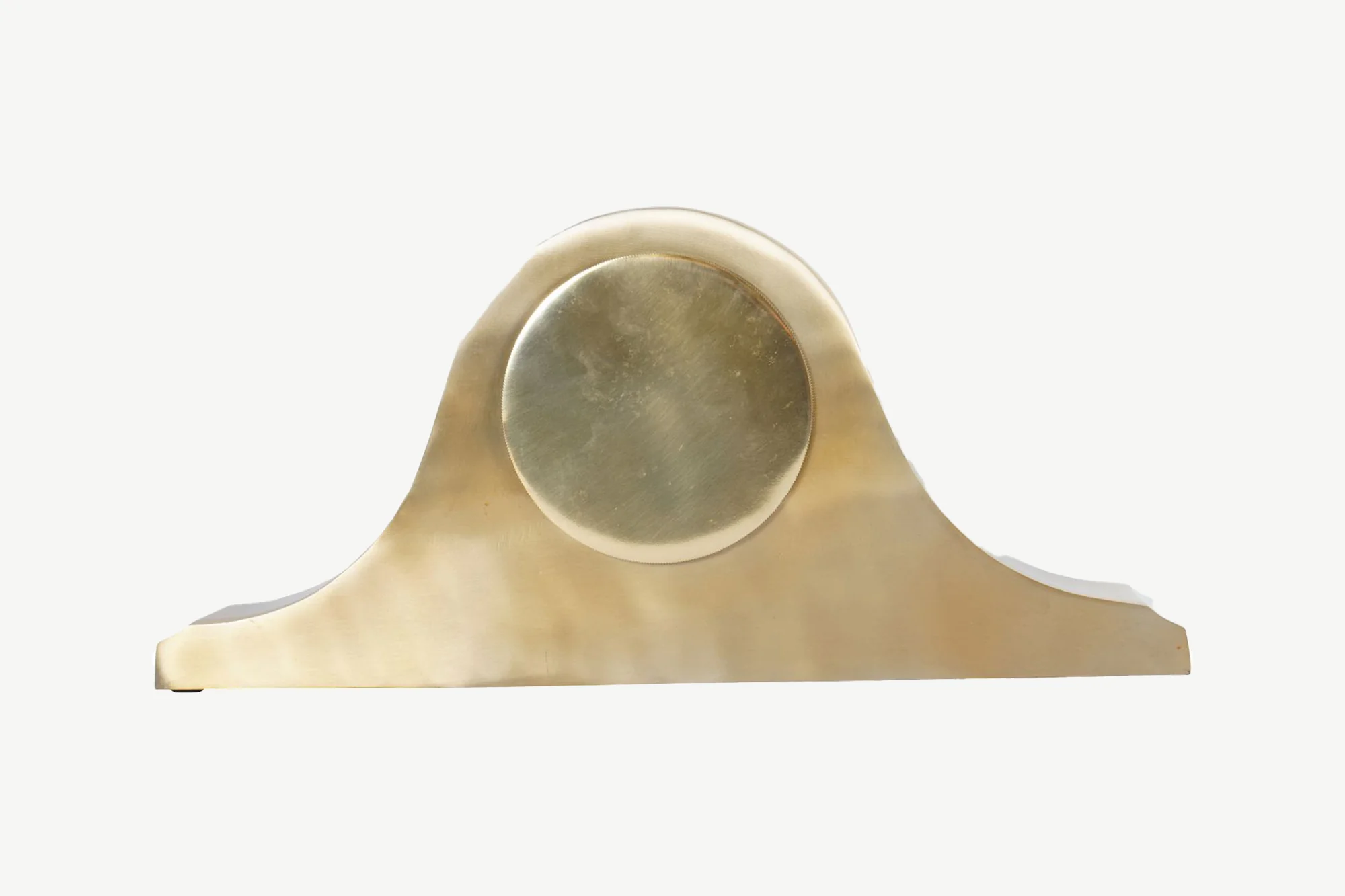 Retro Carriage Mantel Clock in Brass Finish - Image 7