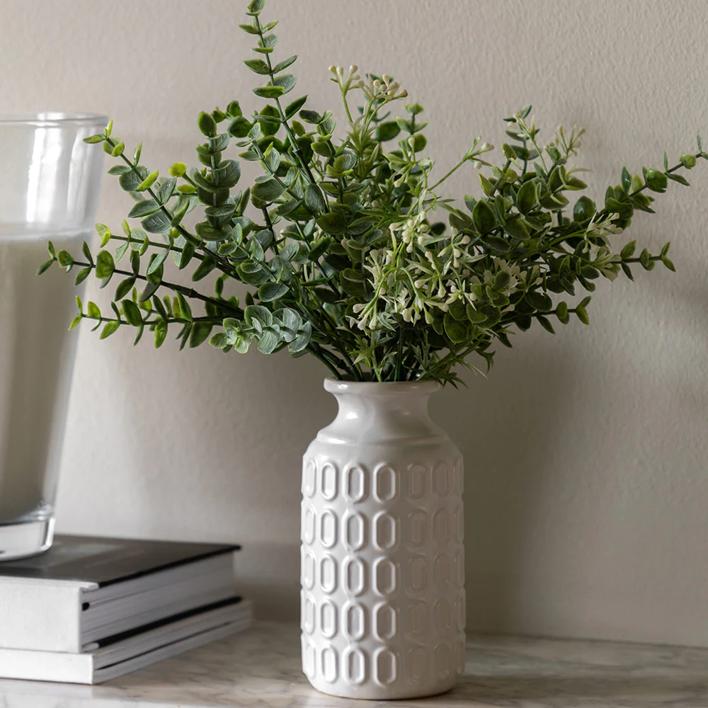 Retro Vase with Eucalyptus - Image 2
