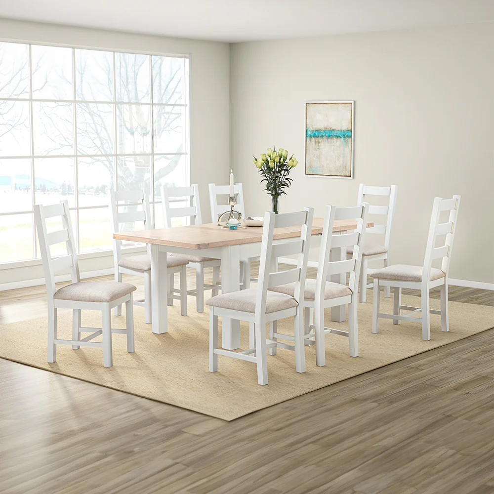 Rutland Painted 140-200cm Extending Dining Table