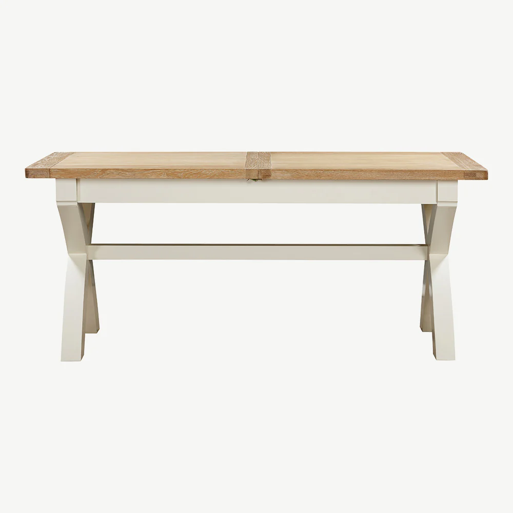 Rutland Painted 180-240cm Extending Dining Table - Image 3