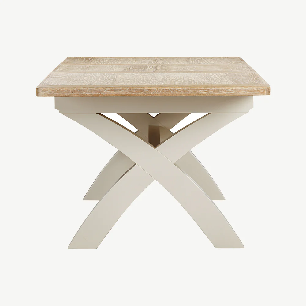 Rutland Painted 180-240cm Extending Dining Table - Image 5