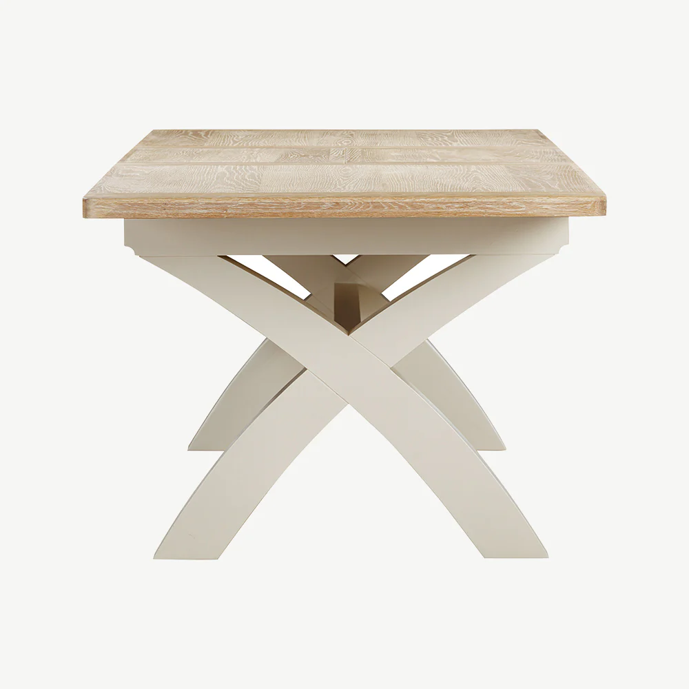 Rutland Painted 180-240cm Extending Dining Table - Image 6