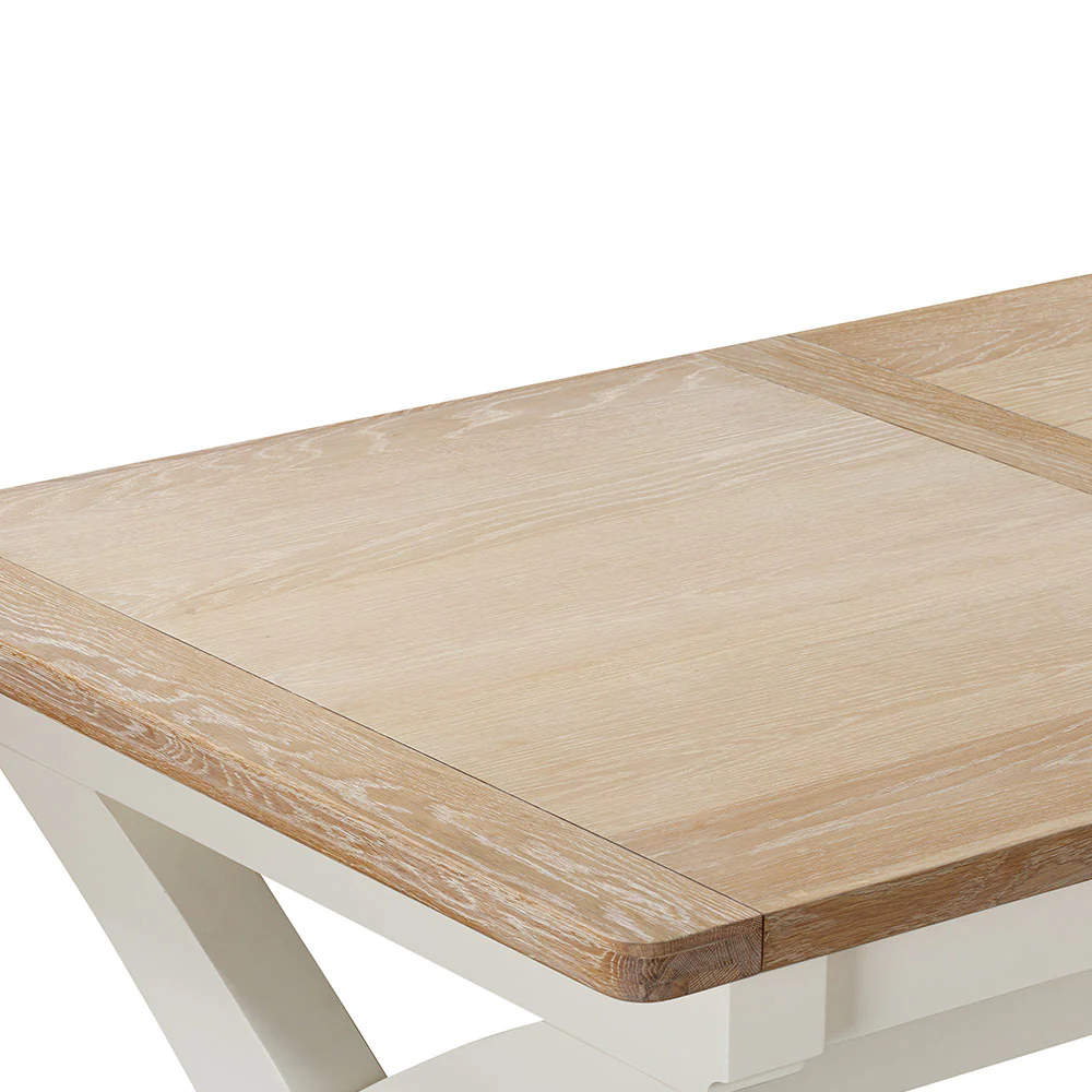 Rutland Painted 180-240cm Extending Dining Table - Image 7
