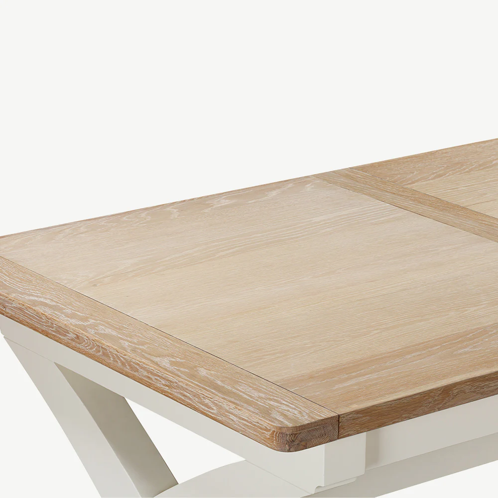 Rutland Painted 180-240cm Extending Dining Table - Image 8
