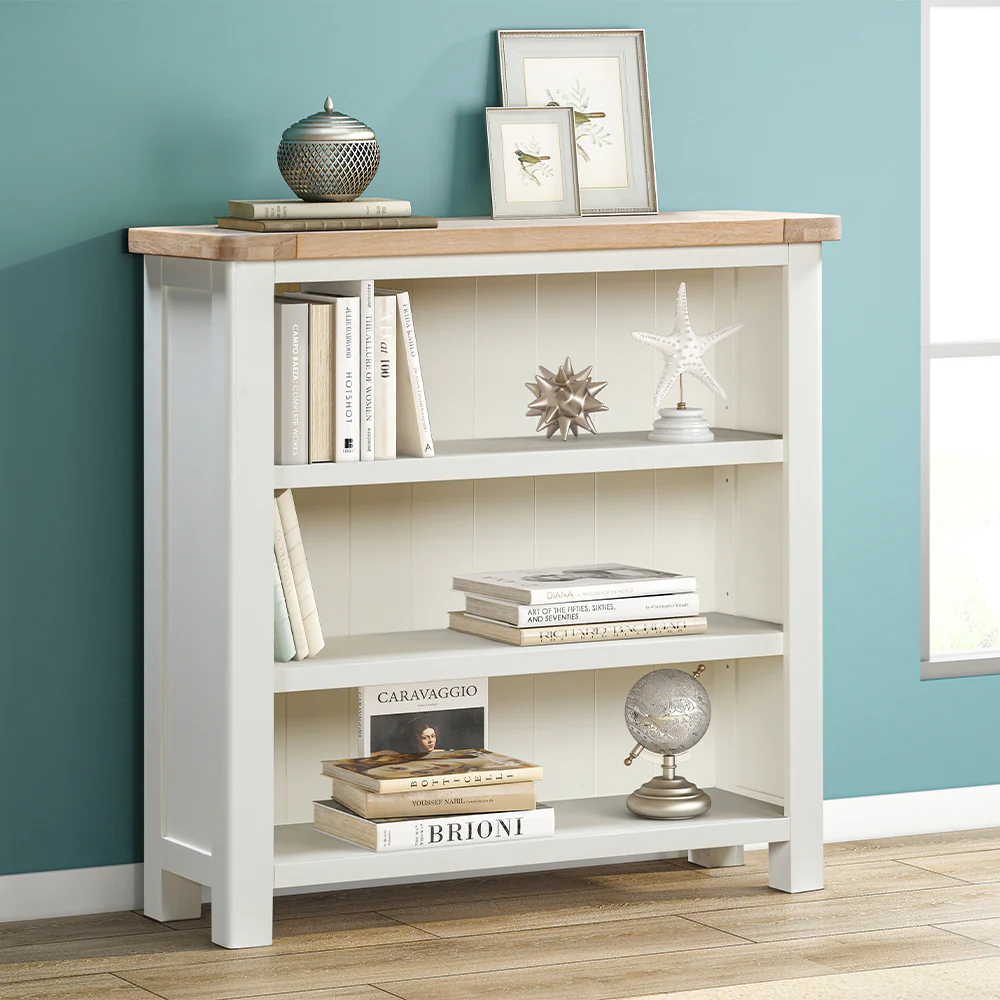 Rutland Painted 90cm Bookcase - Image 2