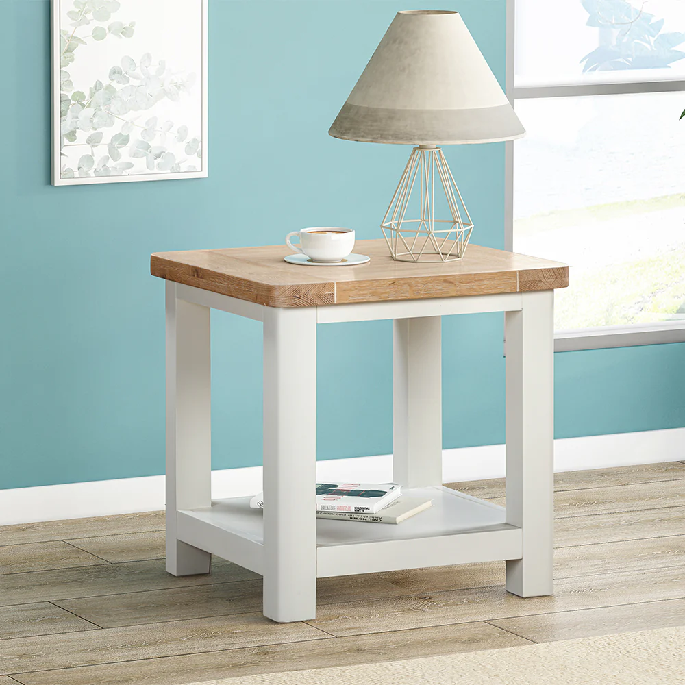Rutland Painted Lamp Table - Image 2