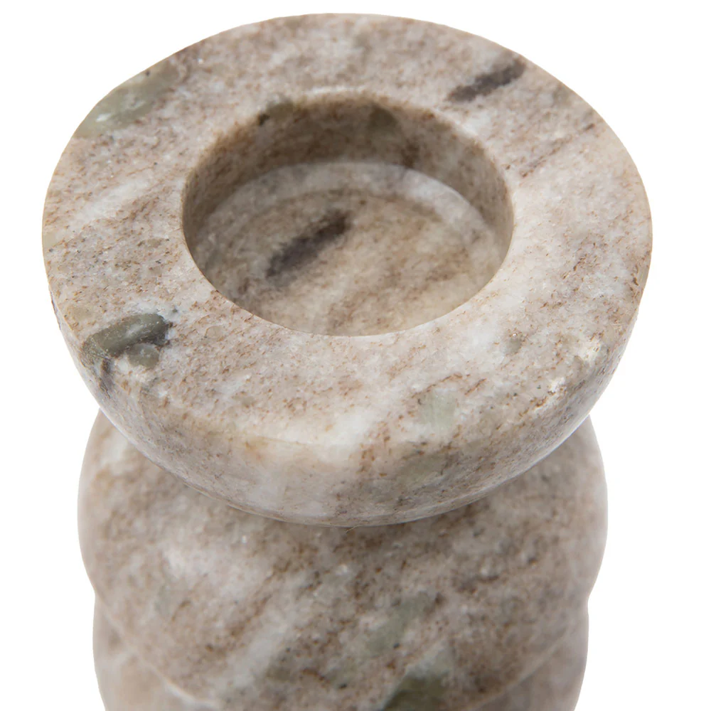 Set of 2 Marble Candlesticks - Image 9