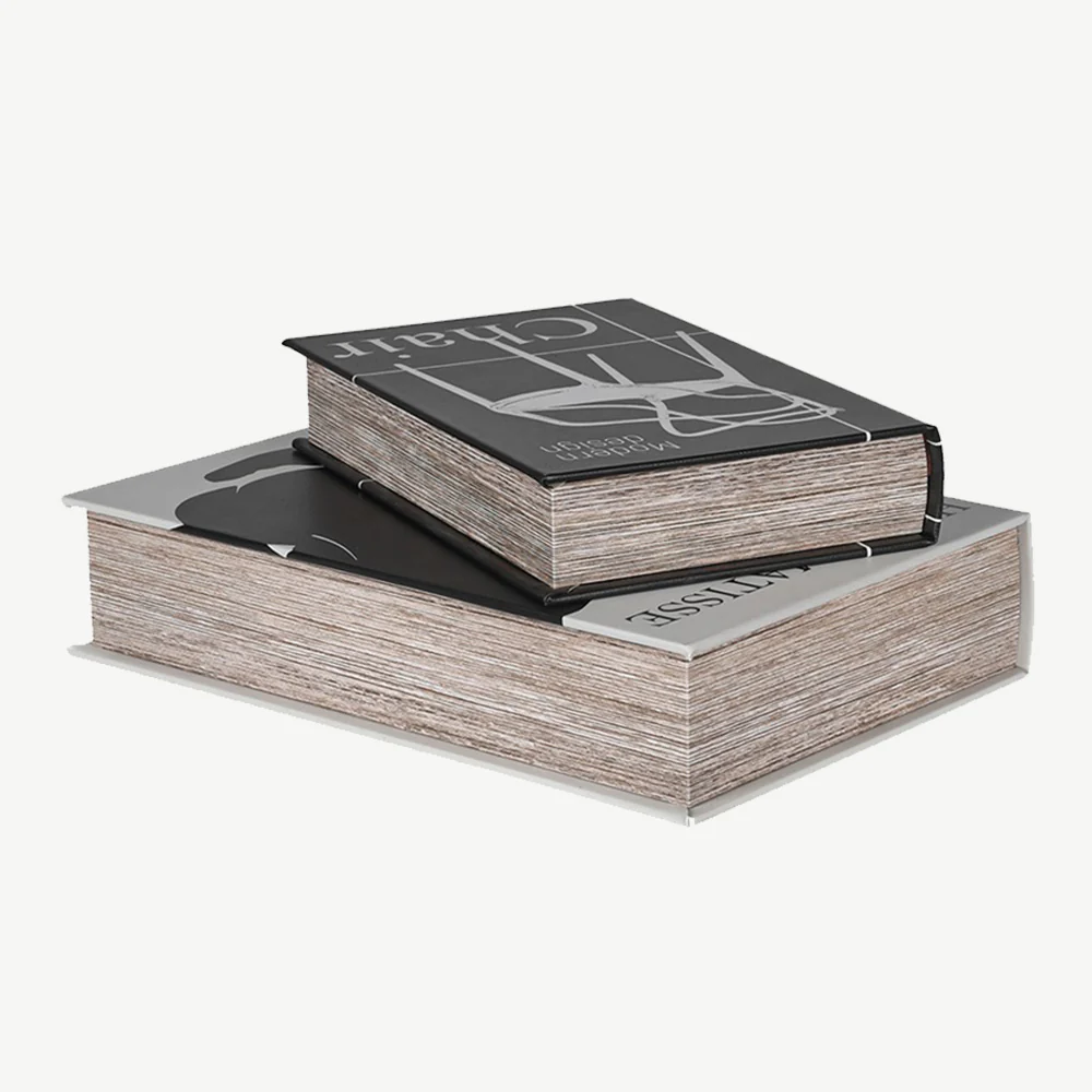 Set of 2 Modern Book Boxes - Image 5
