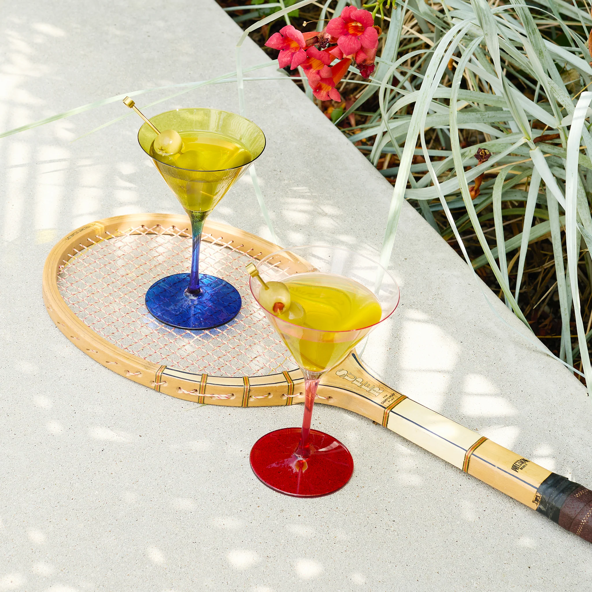 Set of 2 The Olive Martini Glasses - Image 4