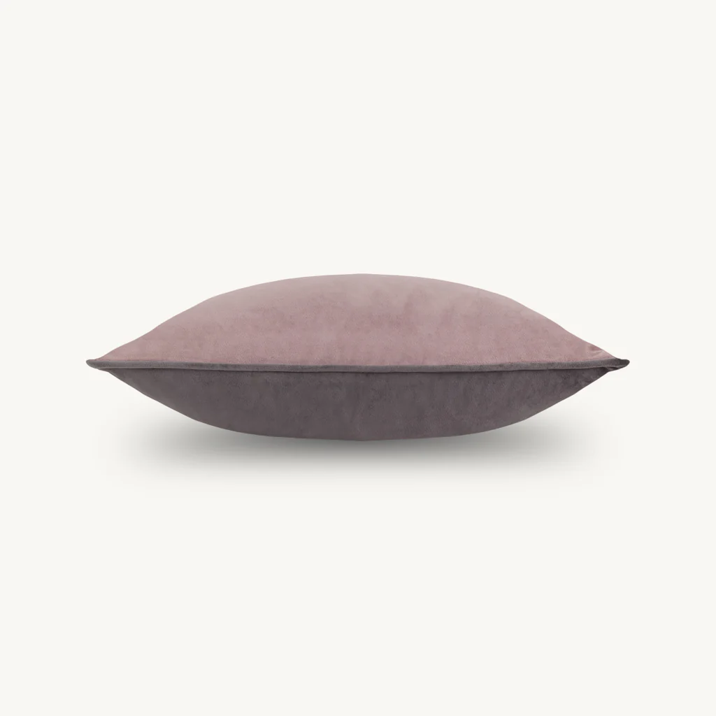 Skye Embroidered Velvet Cushion - Image 5