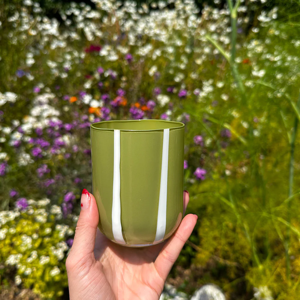 Stripe Glass Tumbler - Image 12