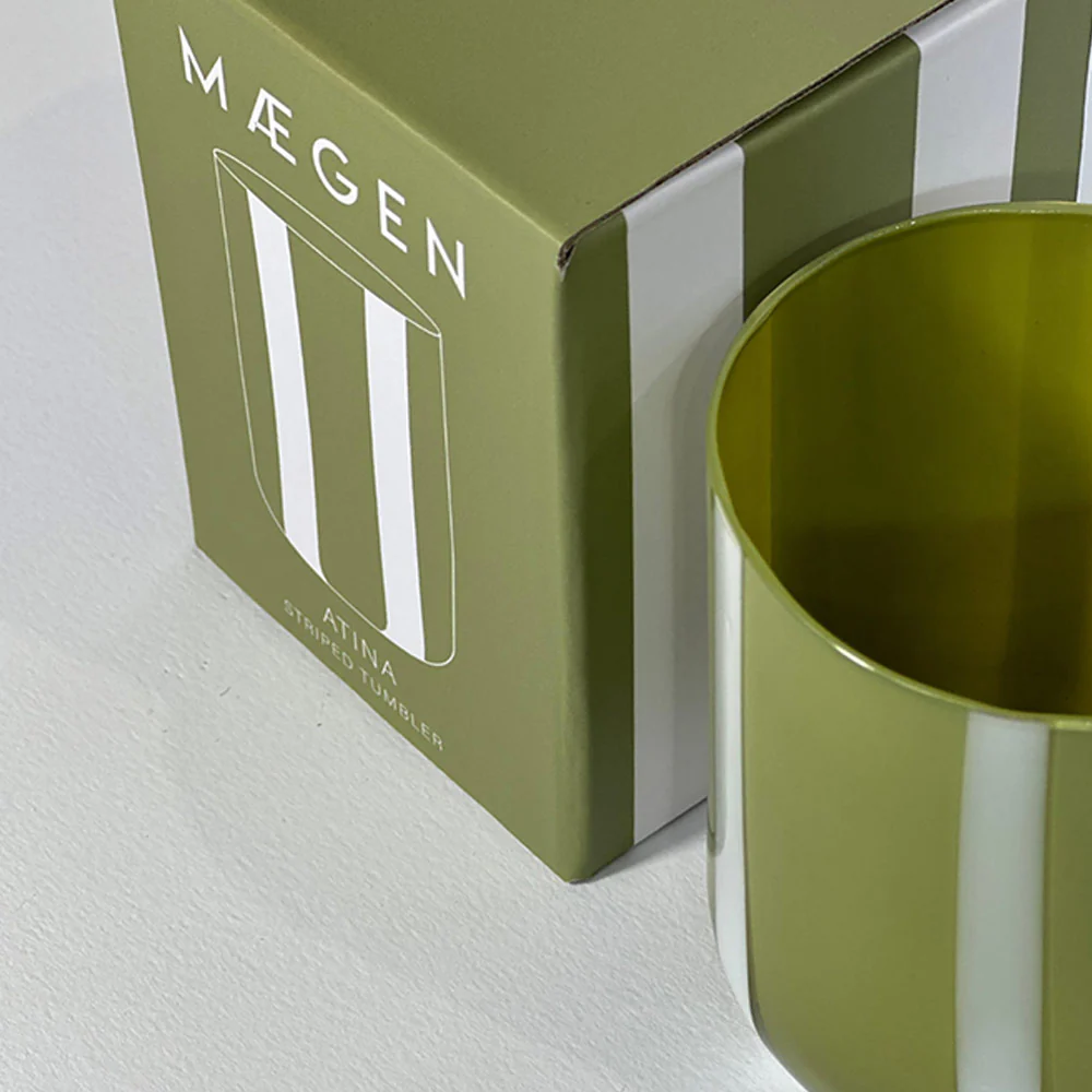 Stripe Glass Tumbler - Image 15