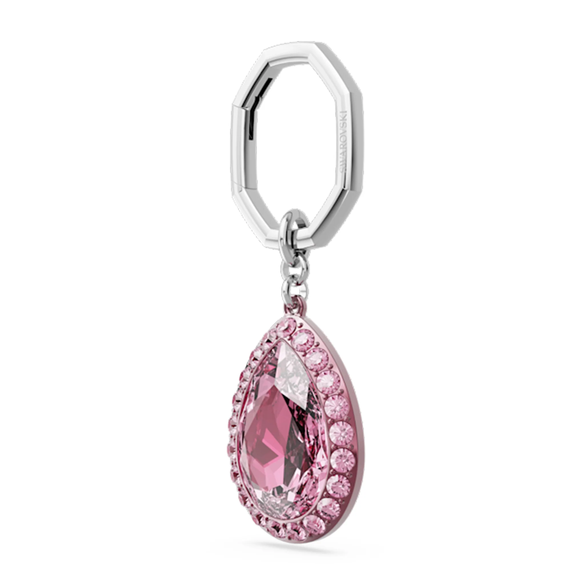 Swarovski Pink Lucent Keyring - Image 2