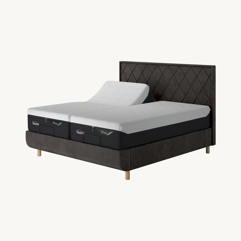 TEMPUR® Arc Adjustable Bed with Quilted Headboard - Image 13