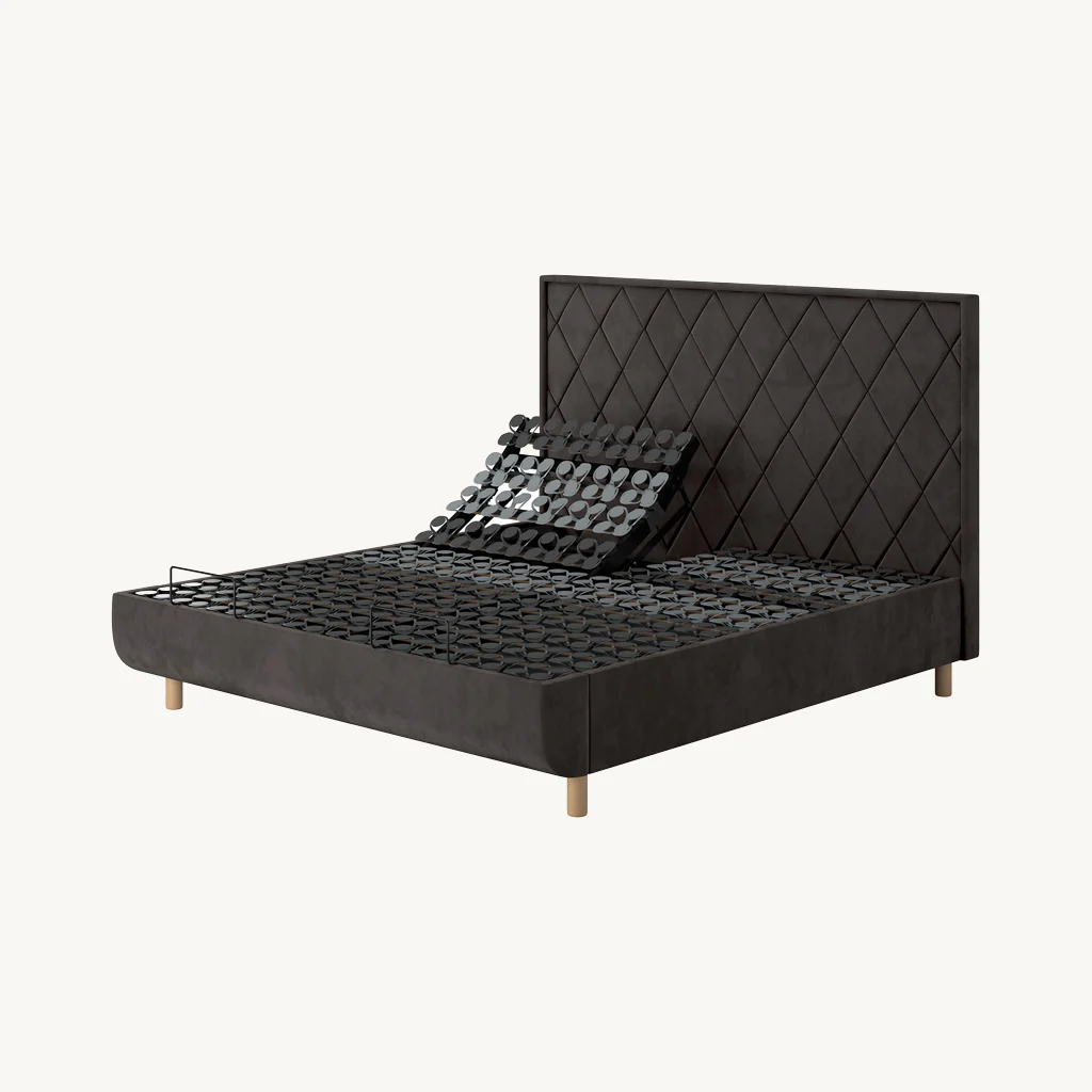 TEMPUR® Arc Adjustable Bed with Quilted Headboard - Image 14