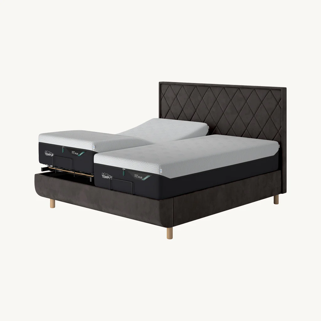 TEMPUR® Arc Adjustable Bed with Quilted Headboard - Image 15