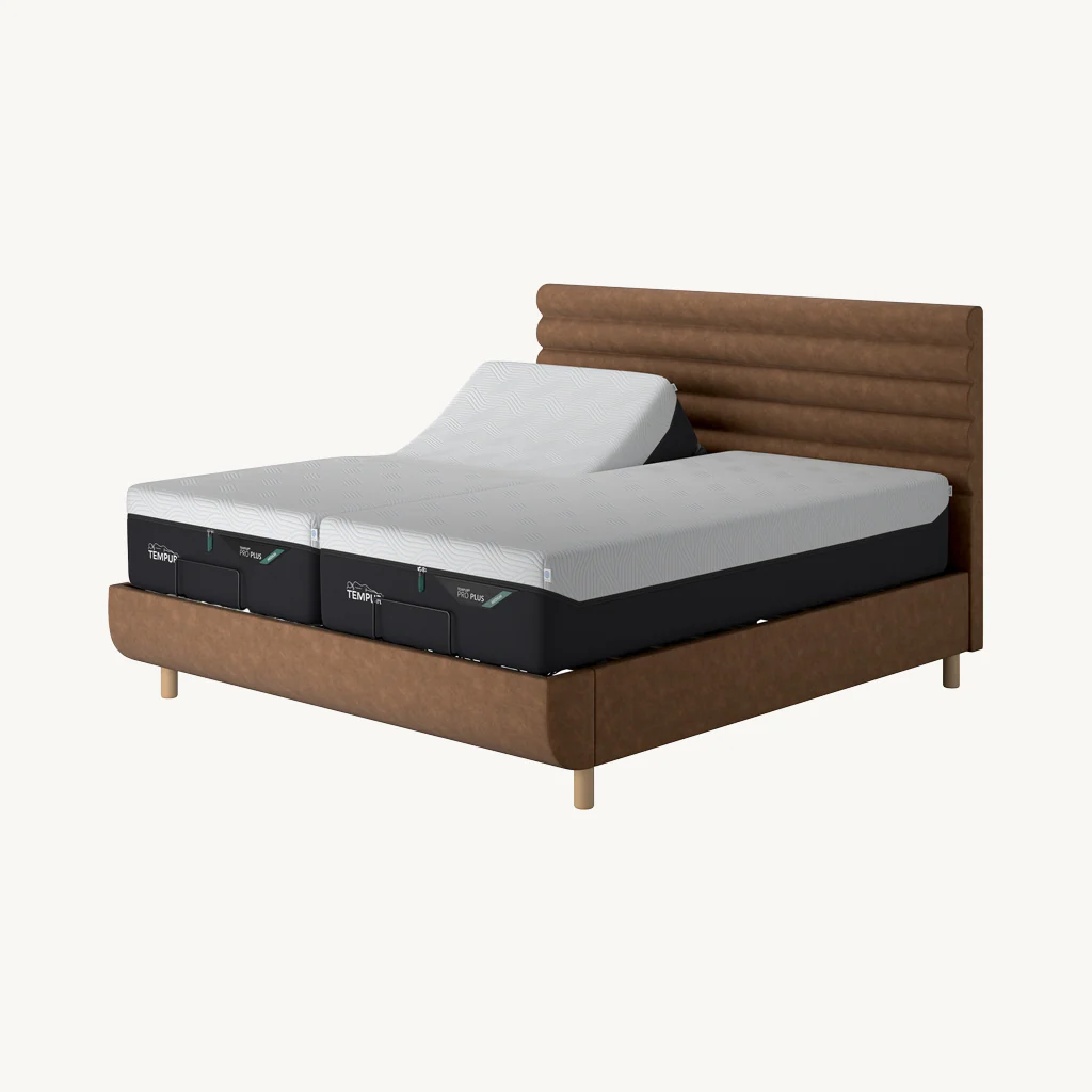 TEMPUR® Arc Adjustable Bed with Vectra Headboard