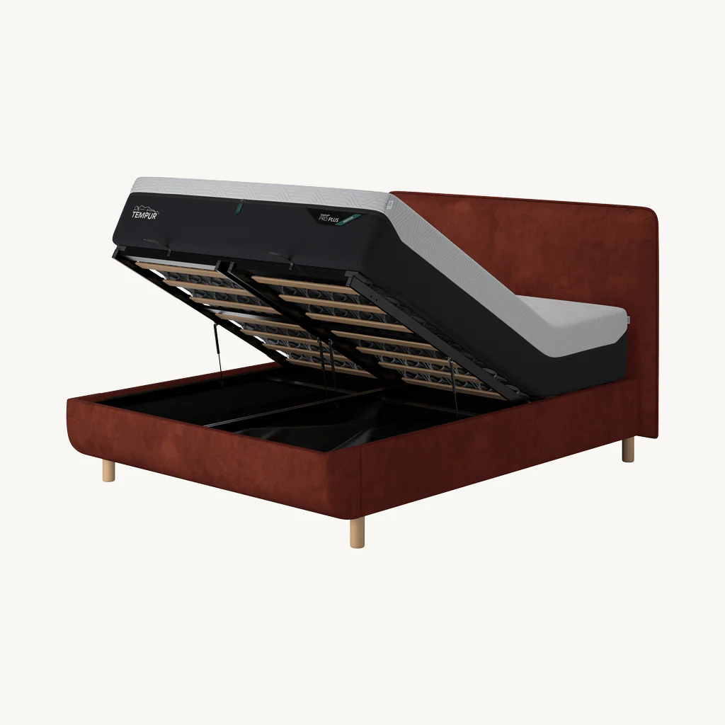 TEMPUR® Arc Ottoman Bed with Form Headboard - Image 5