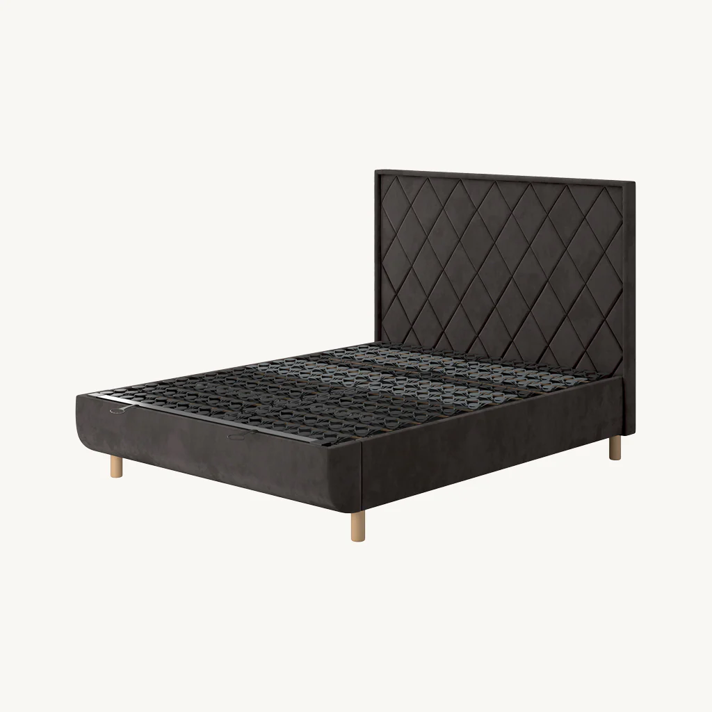 TEMPUR® Arc Ottoman Bed with Quilted Headboard - Image 7