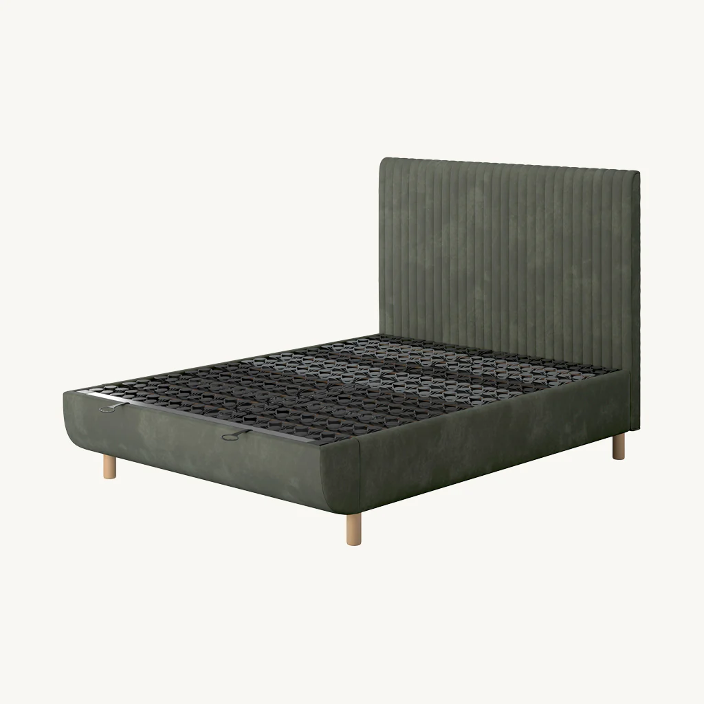 TEMPUR® Arc Ottoman Bed with Vertical Headboard - Image 6