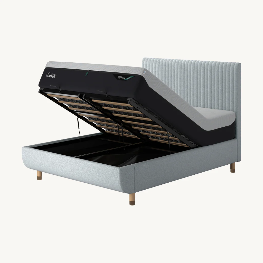 TEMPUR® Arc Ottoman Bed with Vertical Headboard - Image 9