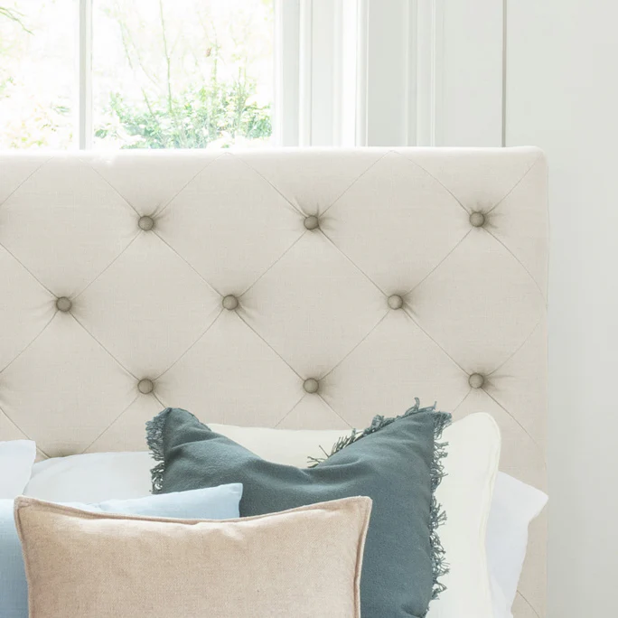 Toulon Low End Cream Bed Frame - Image 2