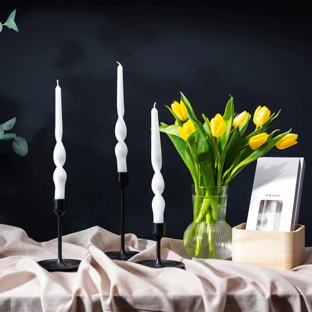 Twist Pillar Candles - Image 2