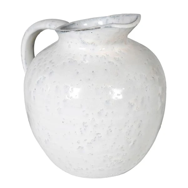 White Rustic Jug - Image 3